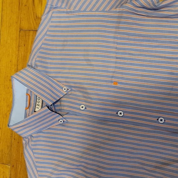 NWOT Men's izod dress shirt sz medium - Picture 3 of 6